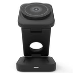 ✨ Cargador 3 en 1 Plegable – Wireless Fast Charging