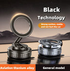 🌀 Magnetic Vacuum Phone Holder -360° Strong Grip