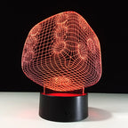 🎲 HoloShape 3D LED Light