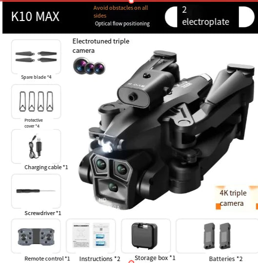 🔥 K10 MAX™ UltraHD Pro Drone