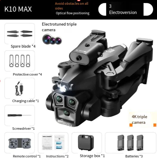 🔥 K10 MAX™ UltraHD Pro Drone