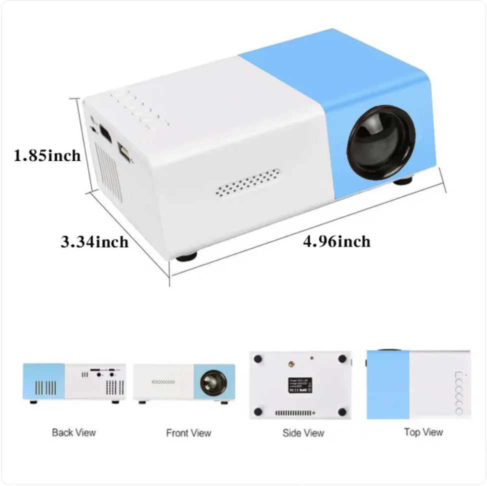 🔥 VideoMapping Pro™ – Portable HD Projector